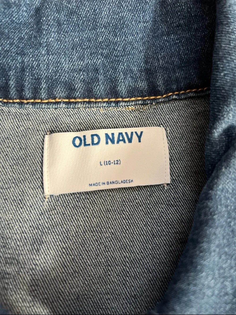 Old Navy Classic Dark Blue Denim Jacket